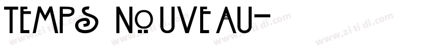 Temps Nouveau字体转换